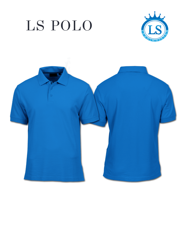 LS Cotton Polo Shirt For Men